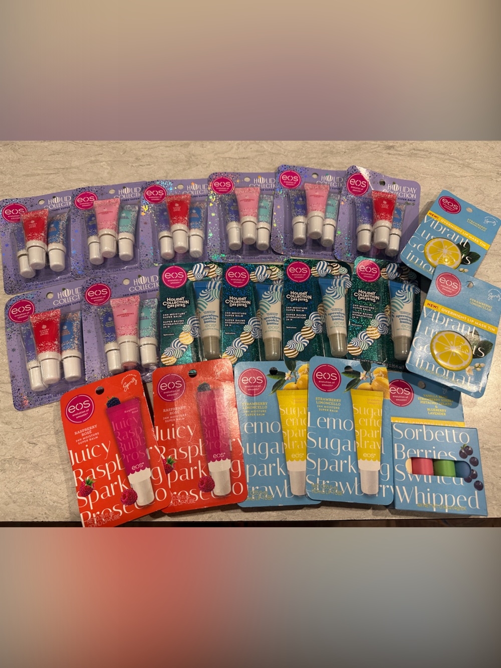 21 eos Lip Balm & Gloss Variety Pack